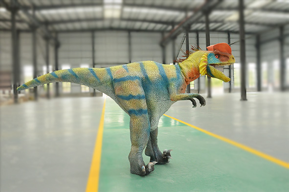 Jurassic Dilophosaurus Mascot Outfit