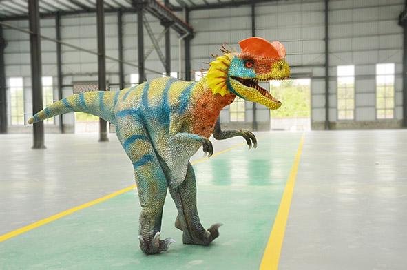Jurassic Dilophosaurus Mascot Outfit