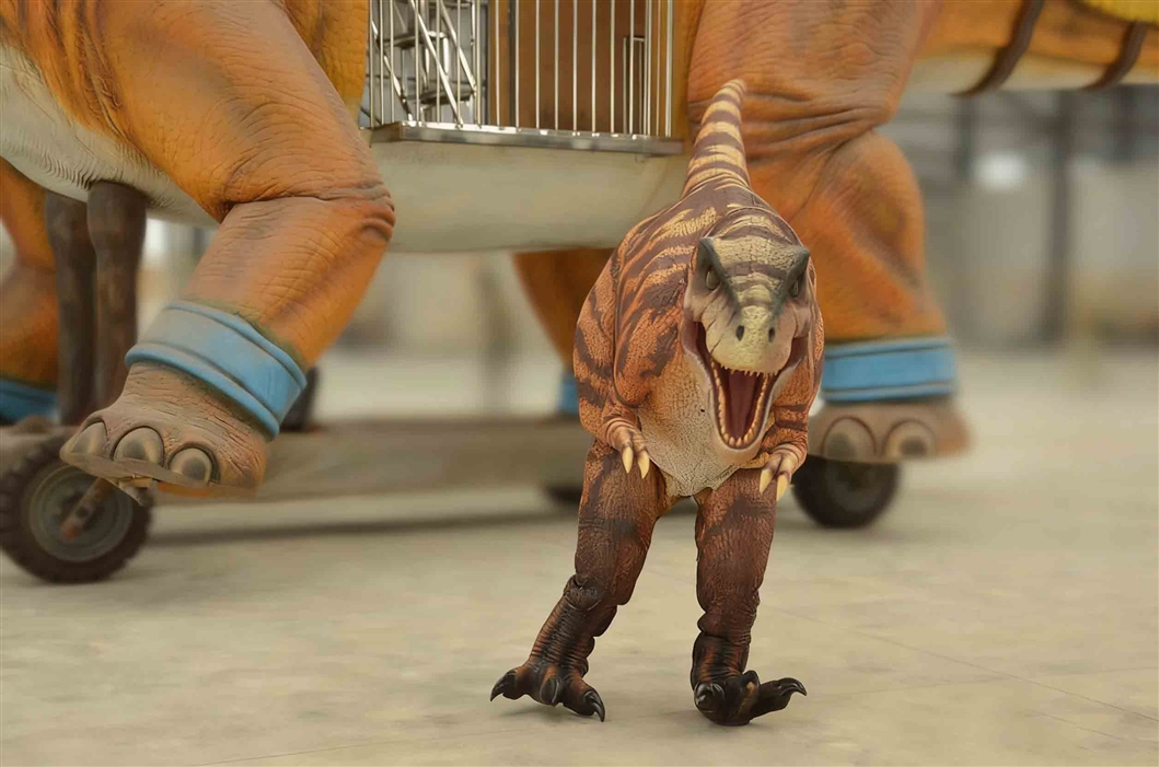 Simulation Tyrannosaurus rex Leather Cover- Dinosaur Clothing