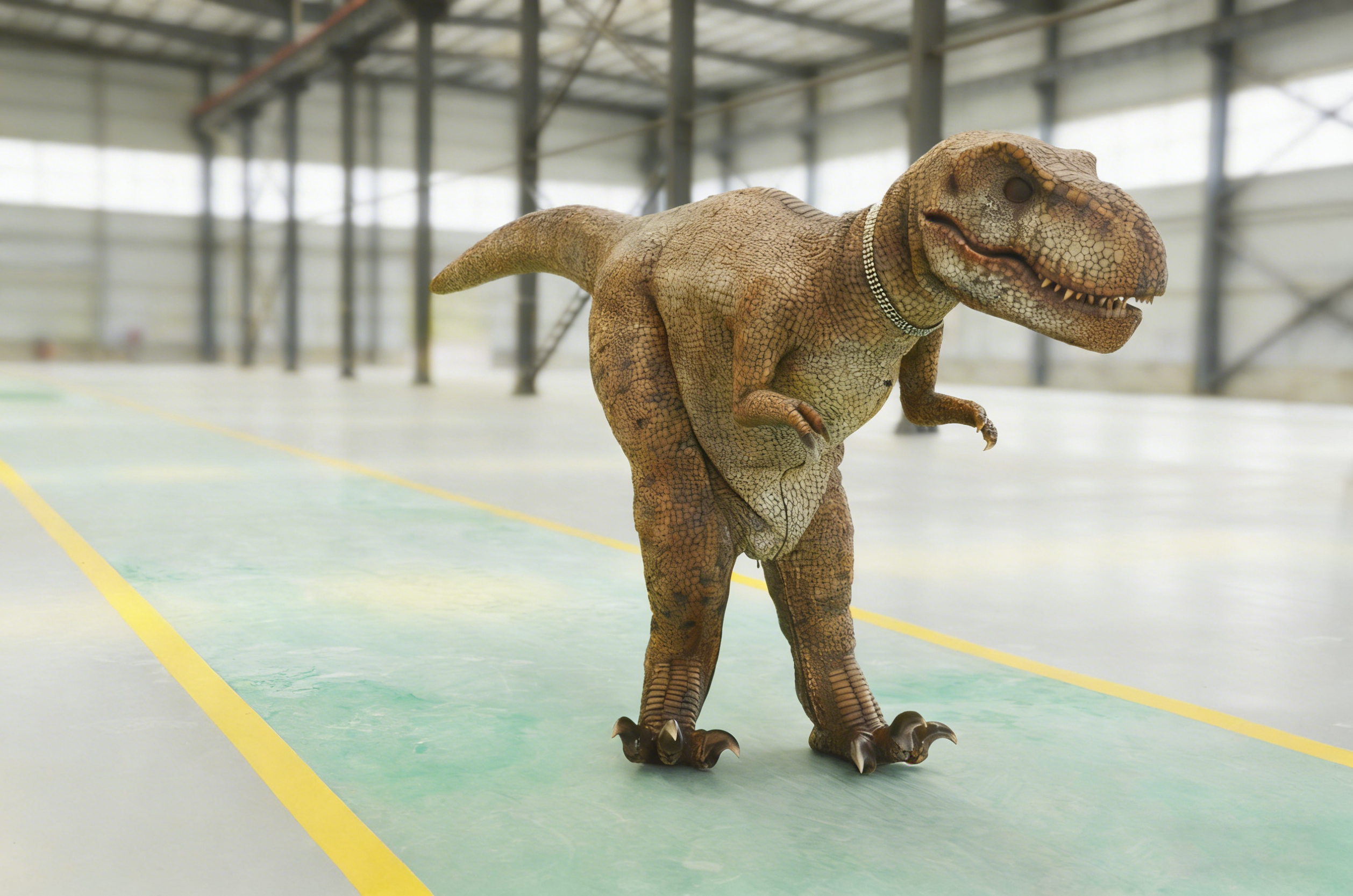 Zoo simulation dinosaur suit (T-REX)