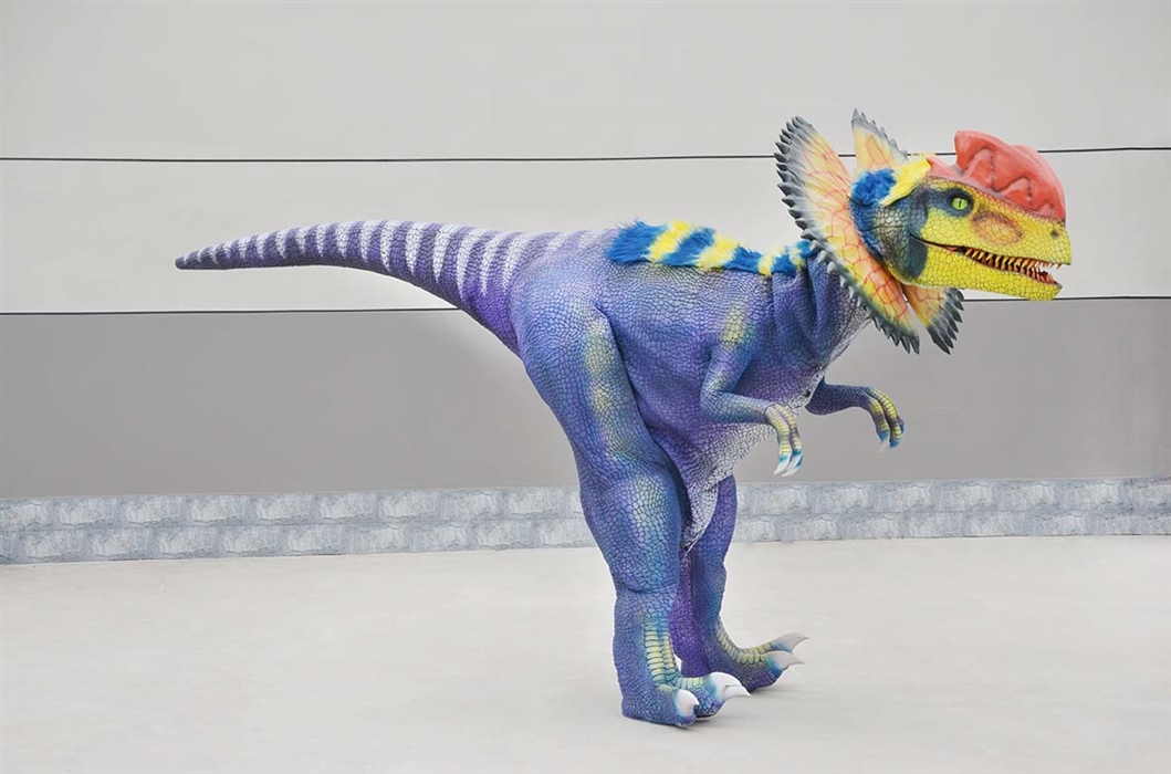 Walking Dilophosaurus Stage Performance Suit