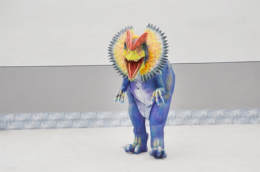 Walking Dilophosaurus Stage Performance Suit