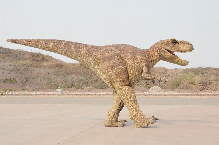 Lifelike Tyrannosaurus Rex Inflatable Costume Funny Dinosaur Outfit for Festival Events