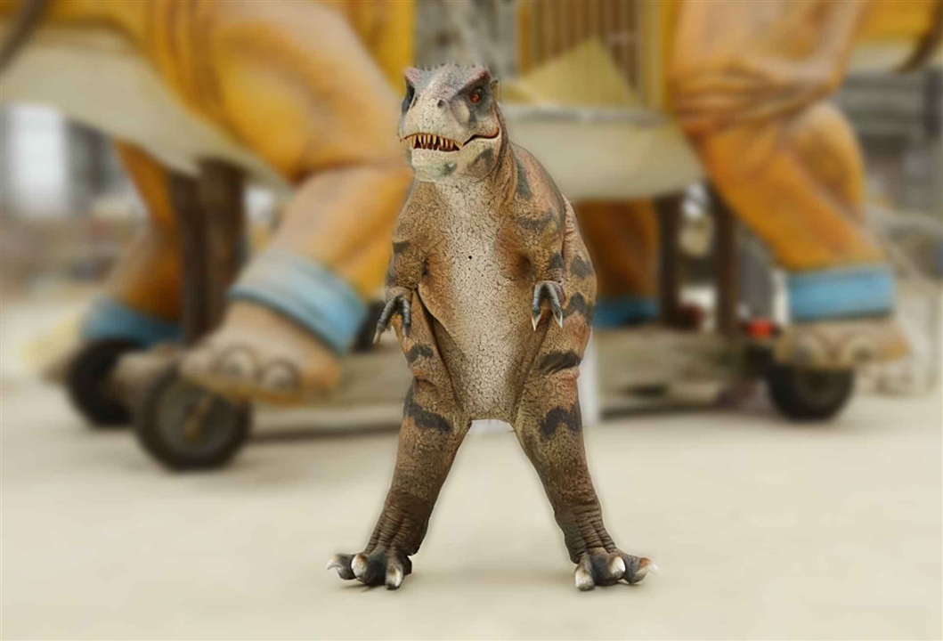 Simulation of Dinosaur Clothing