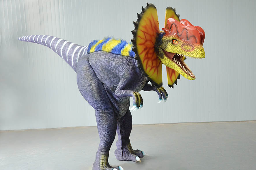 Adult Sized Comfort Wear Dilophosaurus Dinosaur