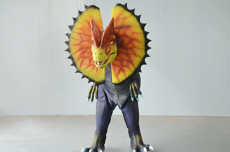 Adult Sized Comfort Wear Dilophosaurus Dinosaur