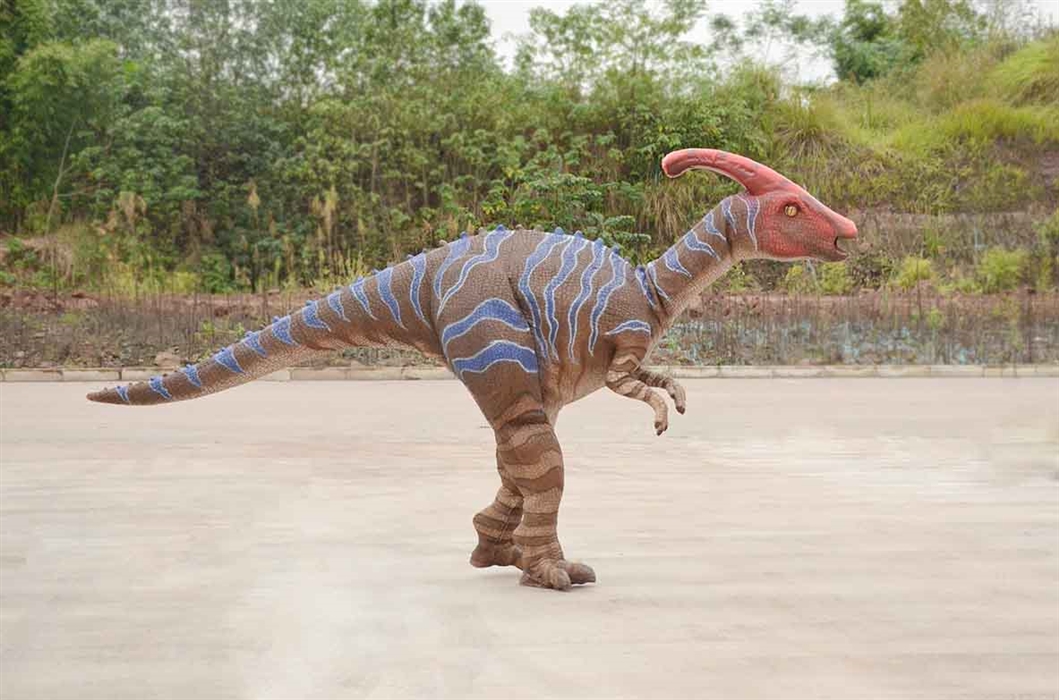 Event-Grade Parasaurolophus Dinosaur Suit